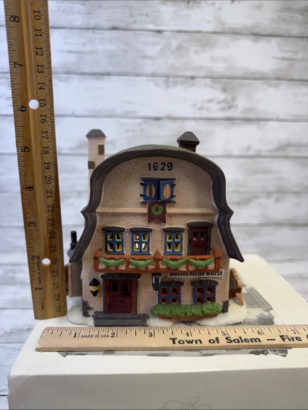 Department 56 Metterniche Wurst Alpine Heritage Village Series #5618-9 Porcelain
